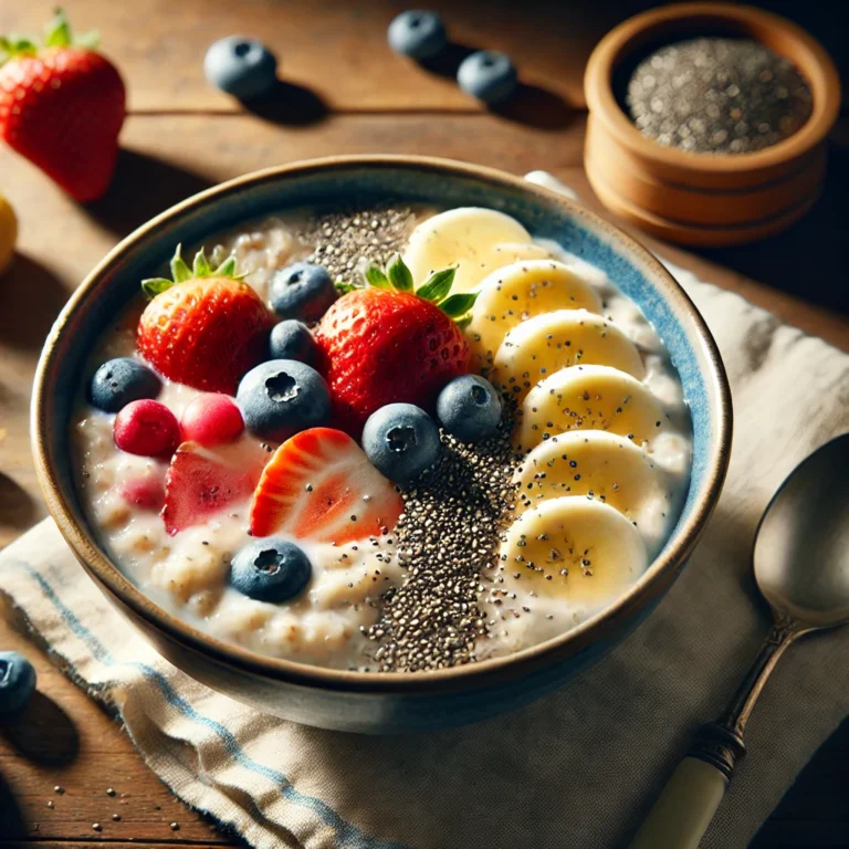 Nasiona chia – małe, ale potężne superfood i źródło OMEGA-3 nasiona chia owsianka